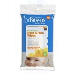 Dr. Brown's Healty Wipes Naturally Cleaning Nose...